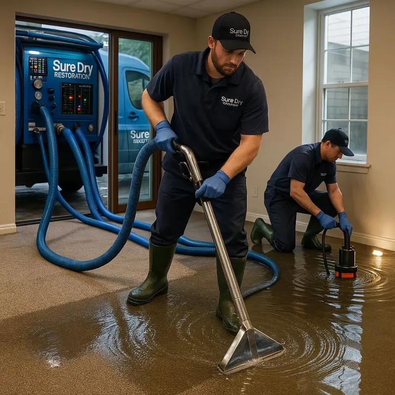 Water Extraction and Removal process in Hayti, SD